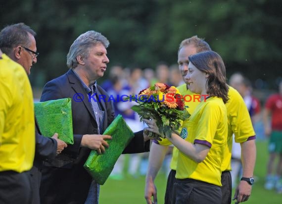 Endspiel FC Astoria Walldorf - FC Nöttingen Krombacher Pokal Baden in Kirrlach (© Siegfried)