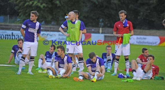 Endspiel FC Astoria Walldorf - FC Nöttingen Krombacher Pokal Baden in Kirrlach (© Siegfried)