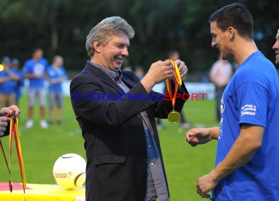 Endspiel FC Astoria Walldorf - FC Nöttingen Krombacher Pokal Baden in Kirrlach (© Siegfried)