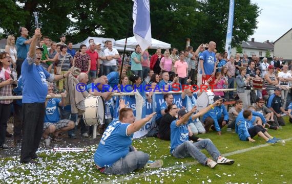 Endspiel FC Astoria Walldorf - FC Nöttingen Krombacher Pokal Baden in Kirrlach (© Siegfried)