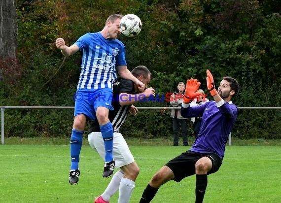 Kreisklasse B1 Sinsheim SV Hilsbach vs TSV Zaisenhausen 29.09.2019 (© Siegfried Lörz)