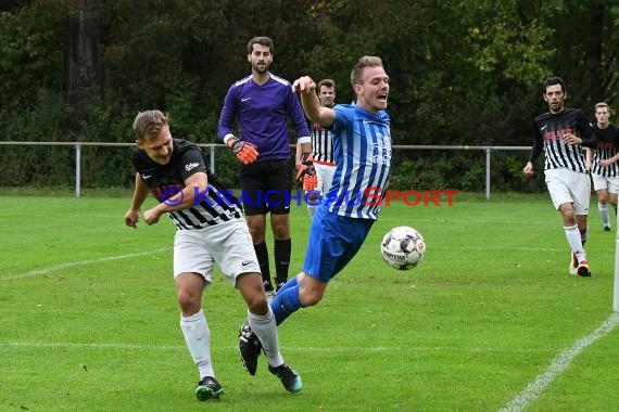 Kreisklasse B1 Sinsheim SV Hilsbach vs TSV Zaisenhausen 29.09.2019 (© Siegfried Lörz)