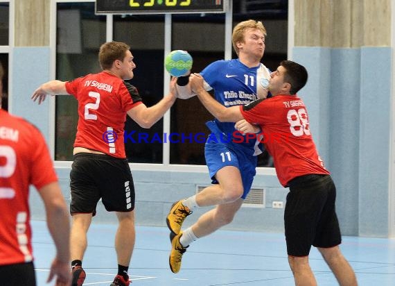 Handball TV Sinsheim vs TSV Steinsfurt 14.11.2015 Kreisliga Heidelberg (© Siegfried)