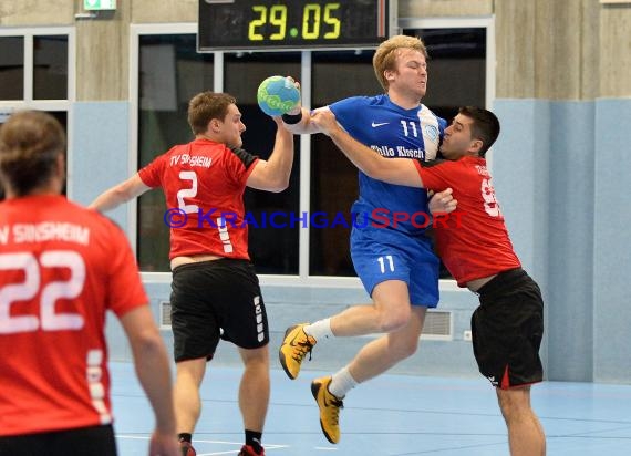 Handball TV Sinsheim vs TSV Steinsfurt 14.11.2015 Kreisliga Heidelberg (© Siegfried)