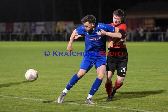 Saison 22/23 Kreisliga Sinsheim - VfL Mühlbach vs TSV Neckarbischofsheim  (© Siegfried Lörz)