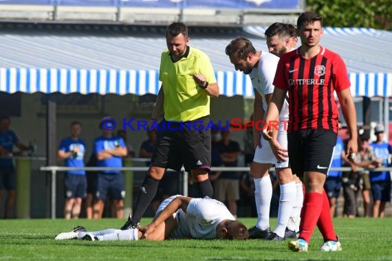 20/21 Badischer Pokal TSV Kürnbach vs TSG 09 Weinheim (© Siegfried Lörz)