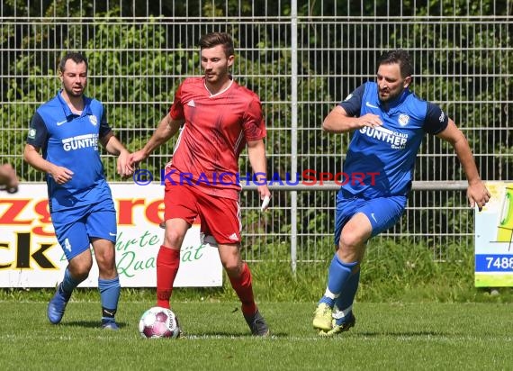 BFV Rothaus Kreispokal Sinsheim 2021/22 TSV Steinsfurt II vs FC Weiler (© Siegfried Lörz)