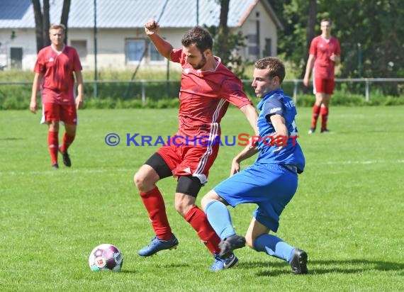 BFV Rothaus Kreispokal Sinsheim 2021/22 TSV Steinsfurt II vs FC Weiler (© Siegfried Lörz)