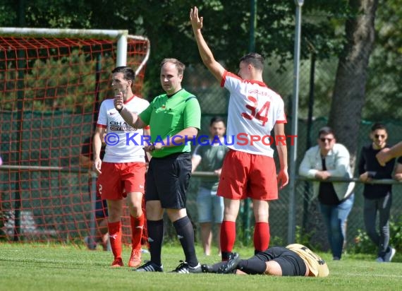 Sinsheim Relegation Kreisliga TS Eppingen vs TG Sinsheim in Hilsbach (© Kraichgausport / Loerz)