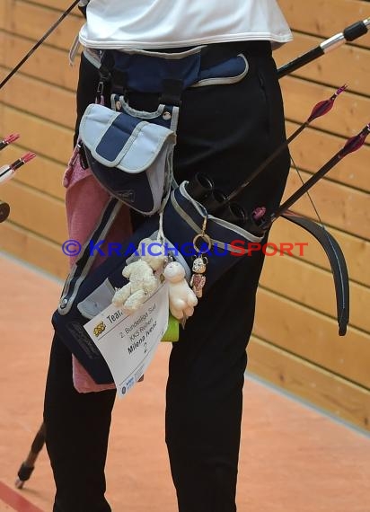 Bogen 2. Bundesliga Süd KKS Reihen in KA-Hohenwettersbach Lustgartenhalle  (© Siegfried Lörz)