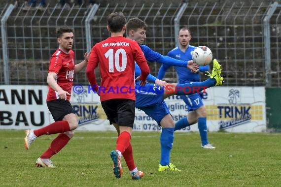 Verbandsliga Nordbaden VfB Eppingen vs FV Fortuna Heddesheim (© Siegfried Lörz)