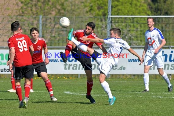 Kreisliga Sinsheim SV Rohrbach/S vs TSV Neckarbischofsheim 09.04.2017 (© Siegfried)