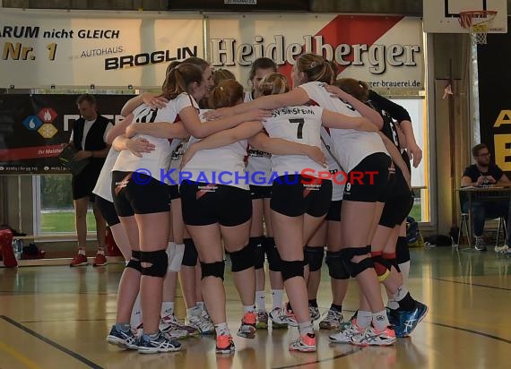 Volleyball Damen 3. Liga Süd SV Sinsheim vs BSP MPV Stuttgart 08.04.2017 (© Siegfried)