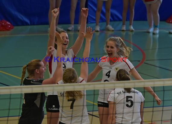 Volleyball Damen 3. Liga Süd SV Sinsheim vs BSP MPV Stuttgart 08.04.2017 (© Siegfried)