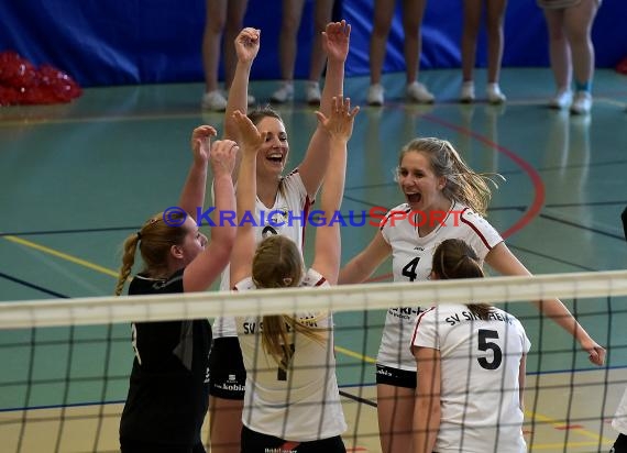 Volleyball Damen 3. Liga Süd SV Sinsheim vs BSP MPV Stuttgart 08.04.2017 (© Siegfried)