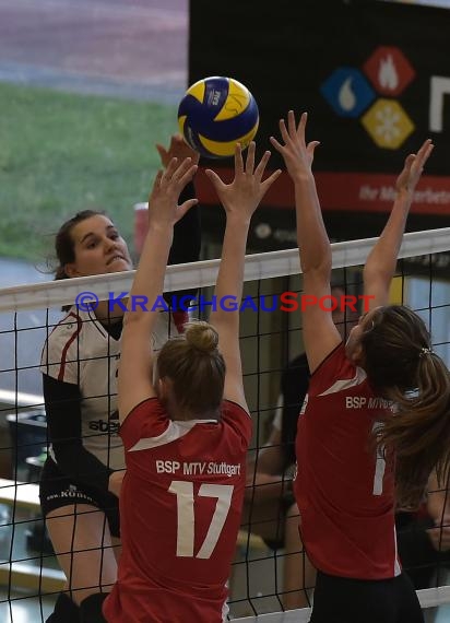 Volleyball Damen 3. Liga Süd SV Sinsheim vs BSP MPV Stuttgart 08.04.2017 (© Siegfried)