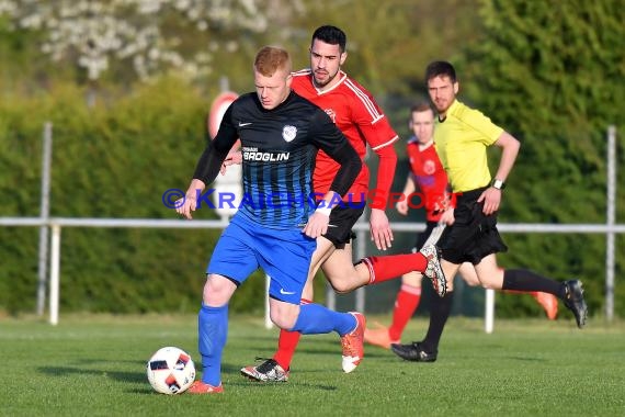 Kreispokal Halbfinale TSV Steinsfurt vs TSV Neckarbischofsheim 11.04.2017 (© Siegfried Lörz)