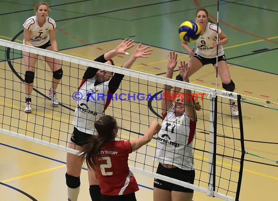 Volleyball Damen 3. Liga Süd SV Sinsheim vs BSP MPV Stuttgart 08.04.2017 (© Siegfried)