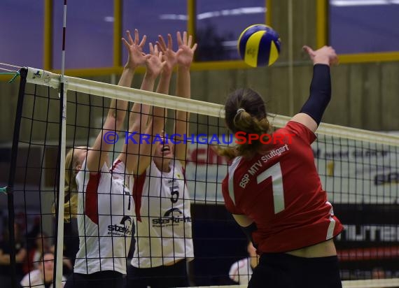 Volleyball Damen 3. Liga Süd SV Sinsheim vs BSP MPV Stuttgart 08.04.2017 (© Siegfried)