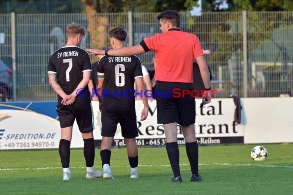 Saison 21/22 Kreisliga Sinsheim SV Reihen vs SV Rohrbach/S Eröffnungsspiel (© Siegfried Lörz)