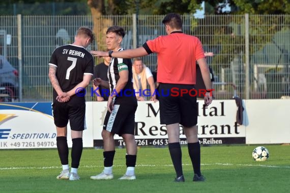 Saison 21/22 Kreisliga Sinsheim SV Reihen vs SV Rohrbach/S Eröffnungsspiel (© Siegfried Lörz)