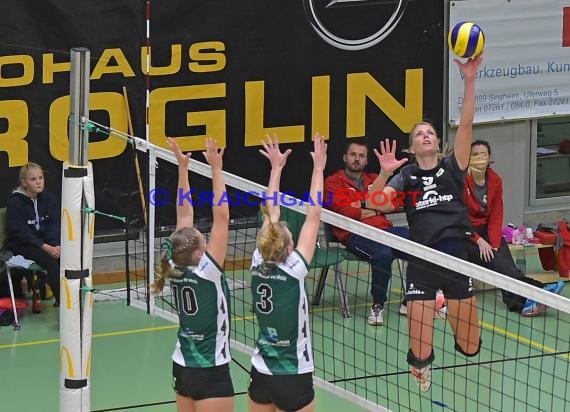 Volleyball Damen 3. Liga Süd SV Sinsheim gegen TV Holz 16.09.2017 (© Siegfried)