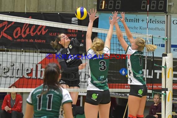 Volleyball Damen 3. Liga Süd SV Sinsheim gegen TV Holz 16.09.2017 (© Siegfried)