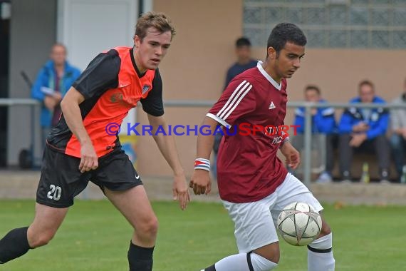 Kreisklasse B1 Sinsheim TSV Ittlingen vs SV Hilsbach 09.09.2017 (© Siegfried Lörz)