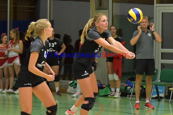 Volleyball Damen 3. Liga Süd SV Sinsheim gegen TV Holz 16.09.2017 (© Siegfried)