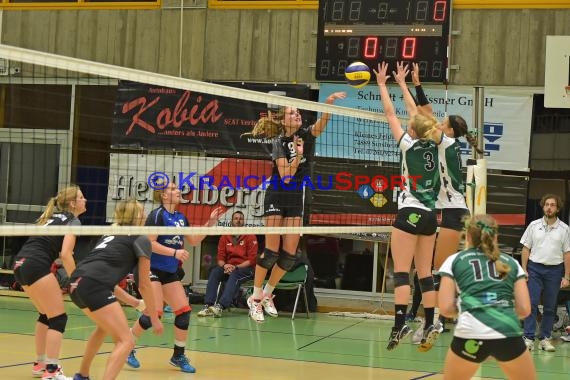 Volleyball Damen 3. Liga Süd SV Sinsheim gegen TV Holz 16.09.2017 (© Siegfried)