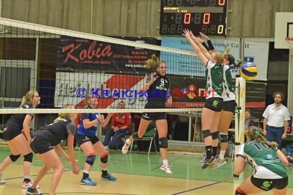 Volleyball Damen 3. Liga Süd SV Sinsheim gegen TV Holz 16.09.2017 (© Siegfried)