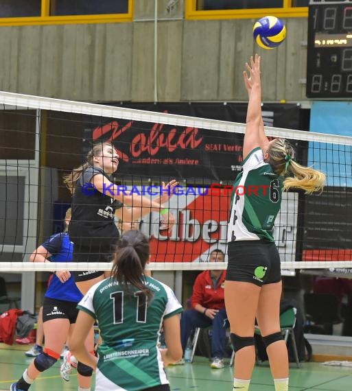 Volleyball Damen 3. Liga Süd SV Sinsheim gegen TV Holz 16.09.2017 (© Siegfried)