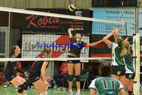 Volleyball Damen 3. Liga Süd SV Sinsheim gegen TV Holz 16.09.2017 (© Siegfried)