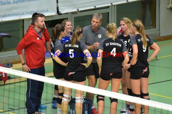 Volleyball Damen 3. Liga Süd SV Sinsheim gegen TV Holz 16.09.2017 (© Siegfried)