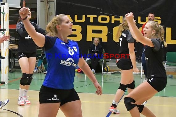 Volleyball Damen 3. Liga Süd SV Sinsheim gegen TV Holz 16.09.2017 (© Siegfried)