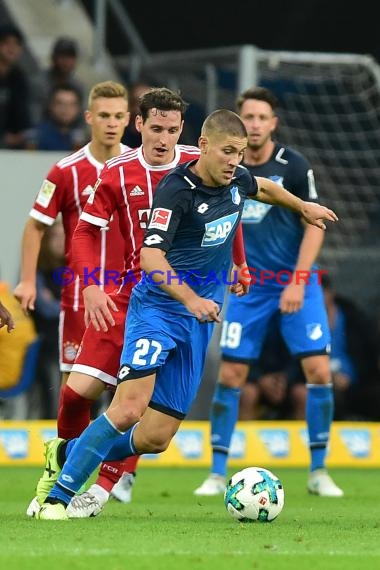 1. BL - 16/17 - TSG 1899 Hoffenheim vs. FC Bayern Muenchen (© Kraichgausport / Loerz)