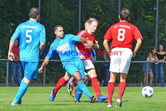 Kreisklasse A Sinsheim FC Weiler vs SpG Kirchardt/Grombach (© Siegfried Lörz)