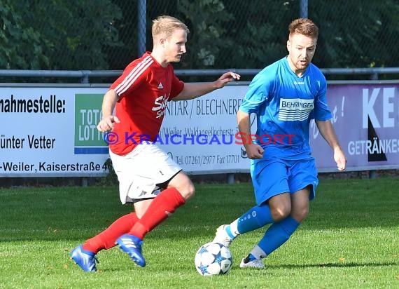 Kreisklasse A Sinsheim FC Weiler vs SpG Kirchardt/Grombach (© Siegfried Lörz)