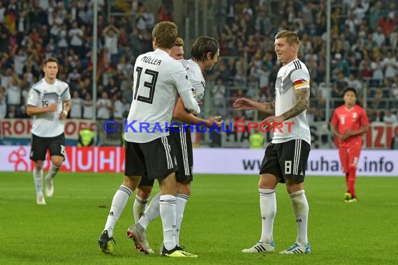 DFB- Laenderspiel- 18/19 - Deutschland vs. Peru (© Kraichgausport / Loerz)