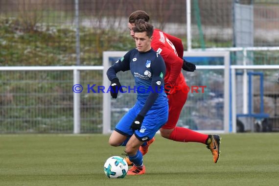 A-Junioren Bundesliga Süd/Südwest TSG Hoffenheim vs 1. FC Heidenheim 09.12.2017 (© Kraichgausport / Loerz)