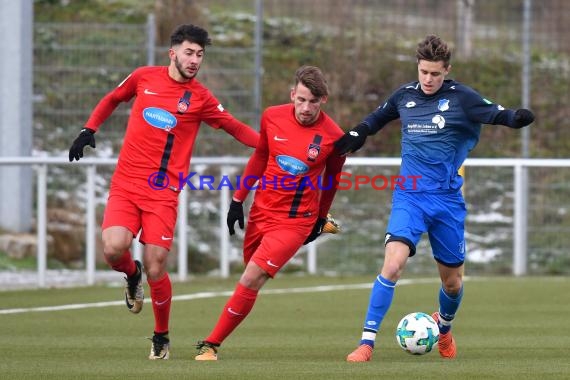 A-Junioren Bundesliga Süd/Südwest TSG Hoffenheim vs 1. FC Heidenheim 09.12.2017 (© Kraichgausport / Loerz)