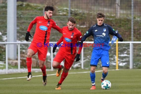 A-Junioren Bundesliga Süd/Südwest TSG Hoffenheim vs 1. FC Heidenheim 09.12.2017 (© Kraichgausport / Loerz)