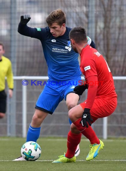 A-Junioren Bundesliga Süd/Südwest TSG Hoffenheim vs 1. FC Heidenheim 09.12.2017 (© Kraichgausport / Loerz)