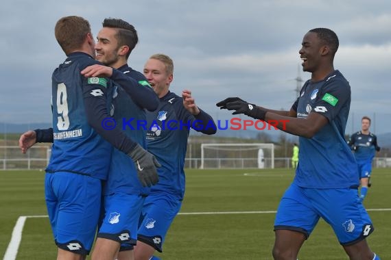 A-Junioren Bundesliga Süd/Südwest TSG Hoffenheim vs 1. FC Heidenheim 09.12.2017 (© Kraichgausport / Loerz)