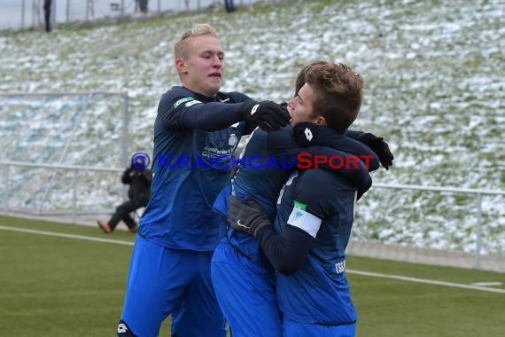 A-Junioren Bundesliga Süd/Südwest TSG Hoffenheim vs 1. FC Heidenheim 09.12.2017 (© Kraichgausport / Loerz)