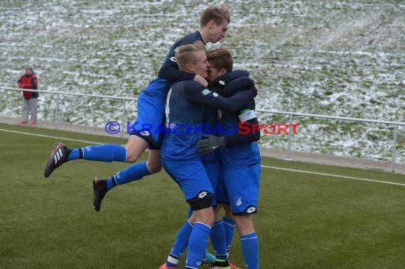 A-Junioren Bundesliga Süd/Südwest TSG Hoffenheim vs 1. FC Heidenheim 09.12.2017 (© Kraichgausport / Loerz)