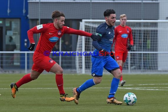 A-Junioren Bundesliga Süd/Südwest TSG Hoffenheim vs 1. FC Heidenheim 09.12.2017 (© Kraichgausport / Loerz)