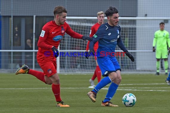 A-Junioren Bundesliga Süd/Südwest TSG Hoffenheim vs 1. FC Heidenheim 09.12.2017 (© Kraichgausport / Loerz)