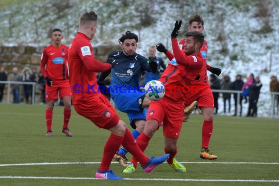 A-Junioren Bundesliga Süd/Südwest TSG Hoffenheim vs 1. FC Heidenheim 09.12.2017 (© Kraichgausport / Loerz)