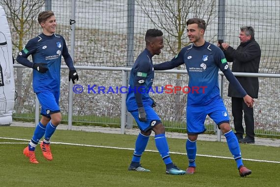 A-Junioren Bundesliga Süd/Südwest TSG Hoffenheim vs 1. FC Heidenheim 09.12.2017 (© Kraichgausport / Loerz)